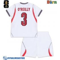 Fotballdrakt Barn England Nico O'Reilly #3 Hjemmedraktsett VM 2026 Kortermet (+ Korte bukser)